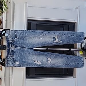 BDG SLIM‎ BOYFRIEND WOMENS SIZE 27 DISTRESSED JEANS 100% COTTON